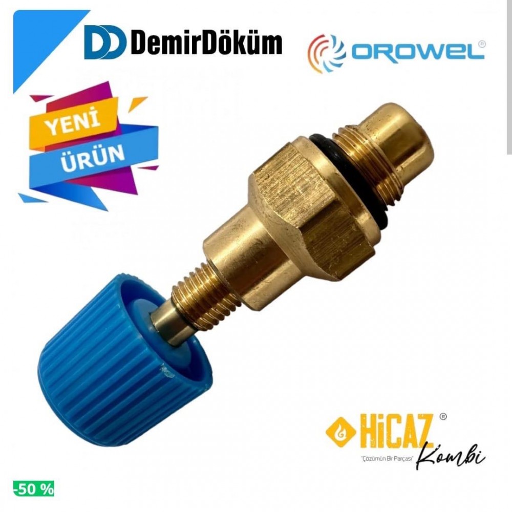 Demirdöküm neva Nitromix doldurma musluğu orowel