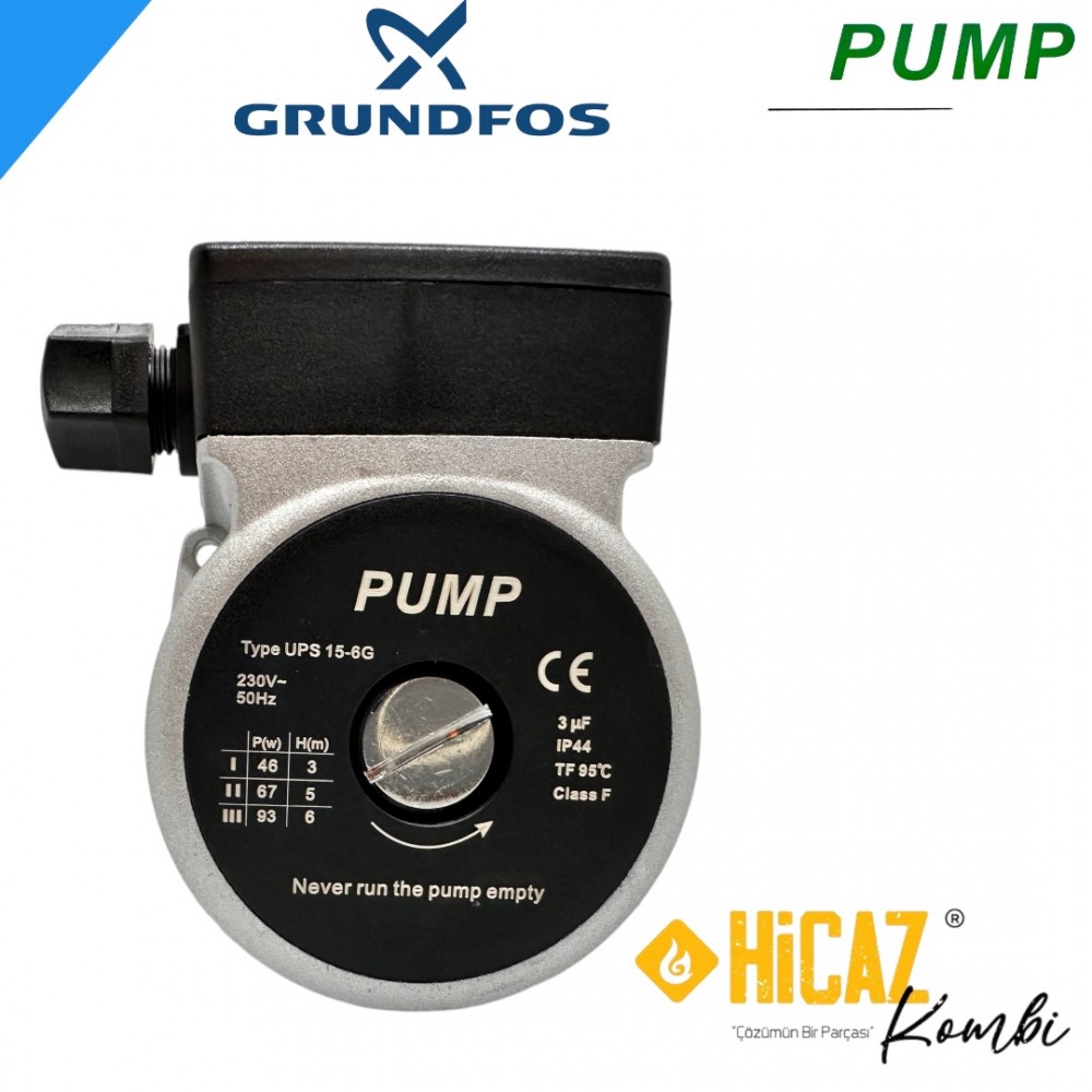 PUMP grundfos uyumlu sirkülasyon pompası