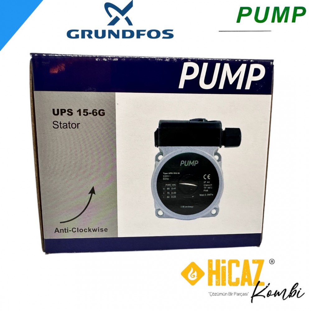 PUMP grundfos uyumlu sirkülasyon pompası