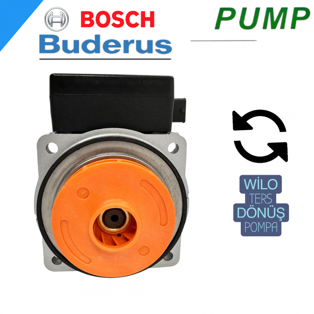 Bosch buderus uyumlu ters dönüş wilo Pump Sirkilasyon pompası