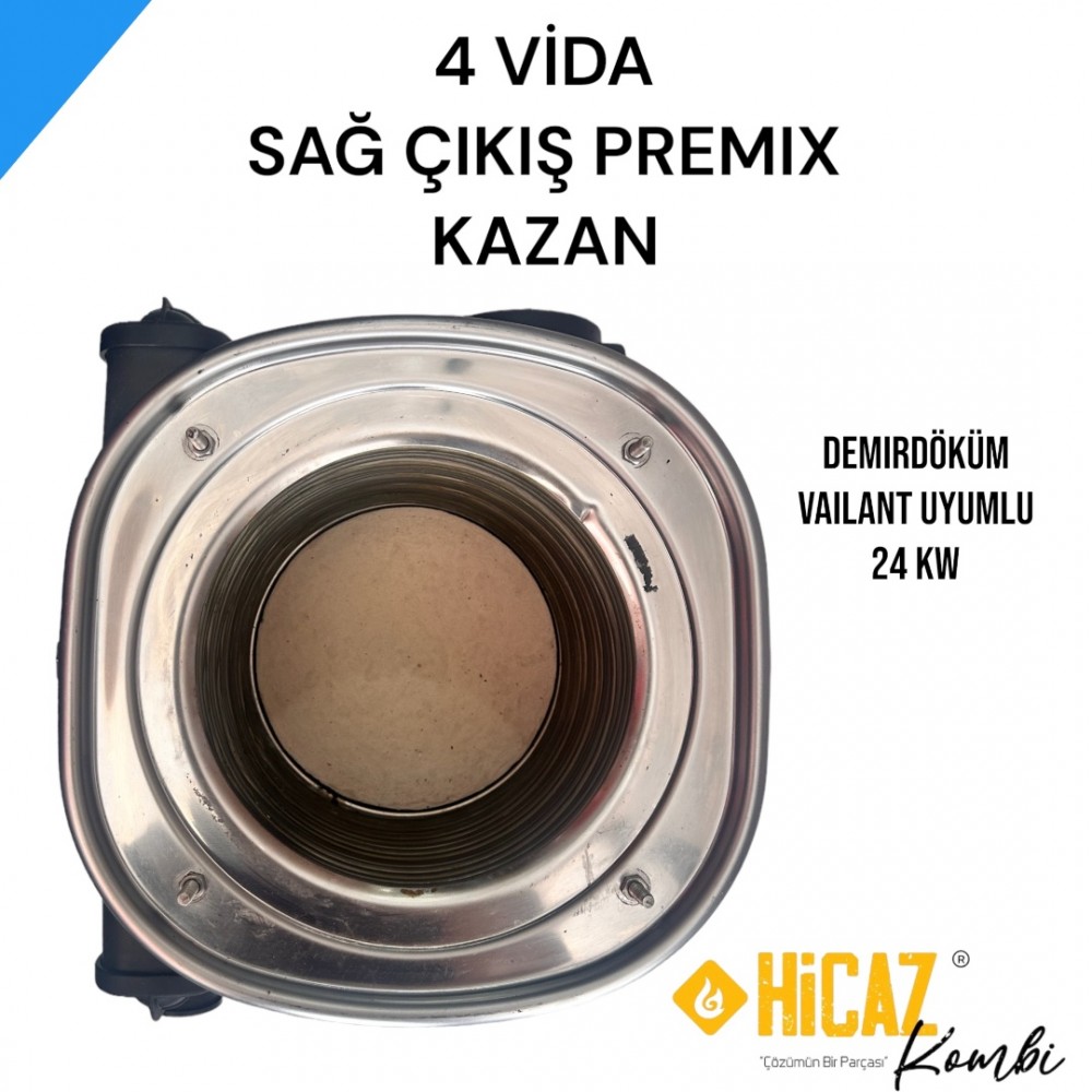 PREMIX kazan 4 vida sağ çıkış