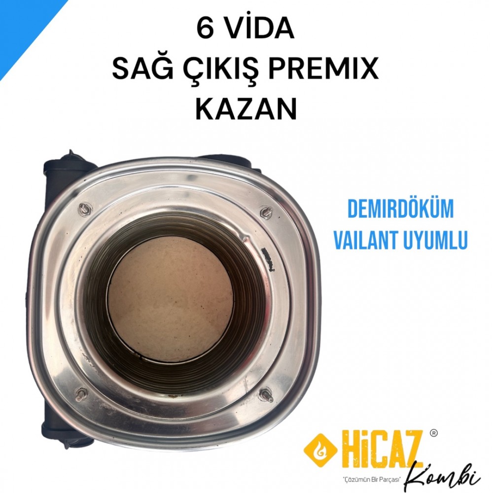 PREMIX kazan 6 vida sağ çıkış