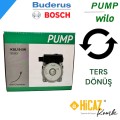 Pump wilo ters dönüş Bosch Buderus uyumlu sirkilasyon pompası