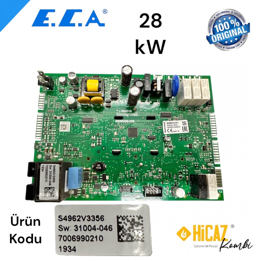 ECA Proteus Premix 28 kW anakart