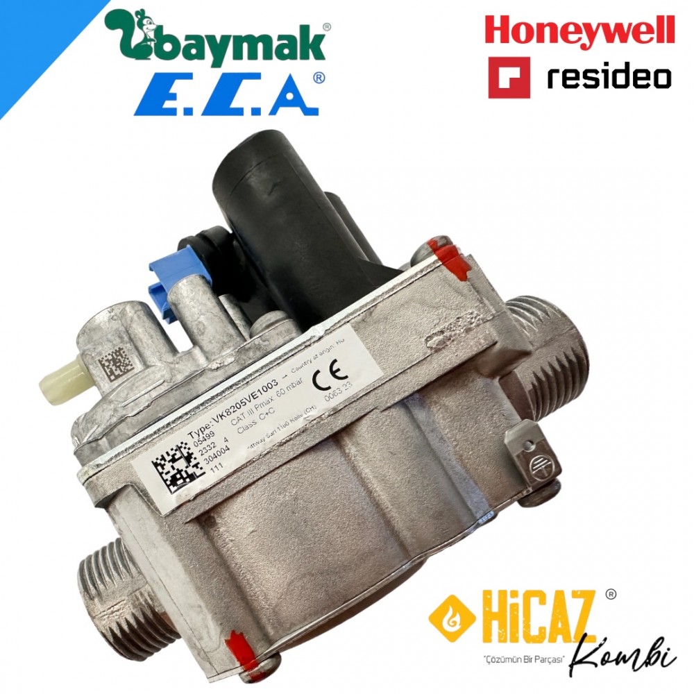 Resideo 24w ECA baymak honeywell uyumlu gaz Valfi
