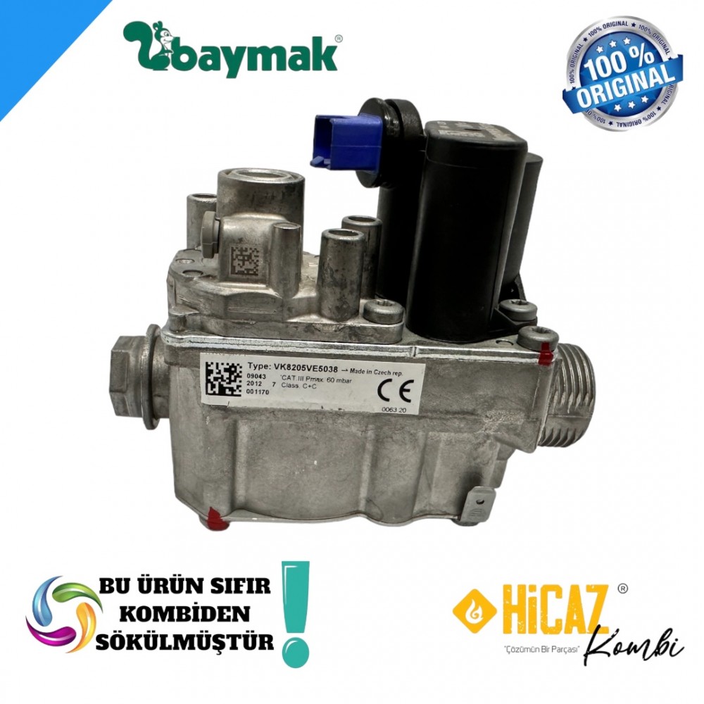 Baymak Lunatech - startech 24w honeywell gaz valfi