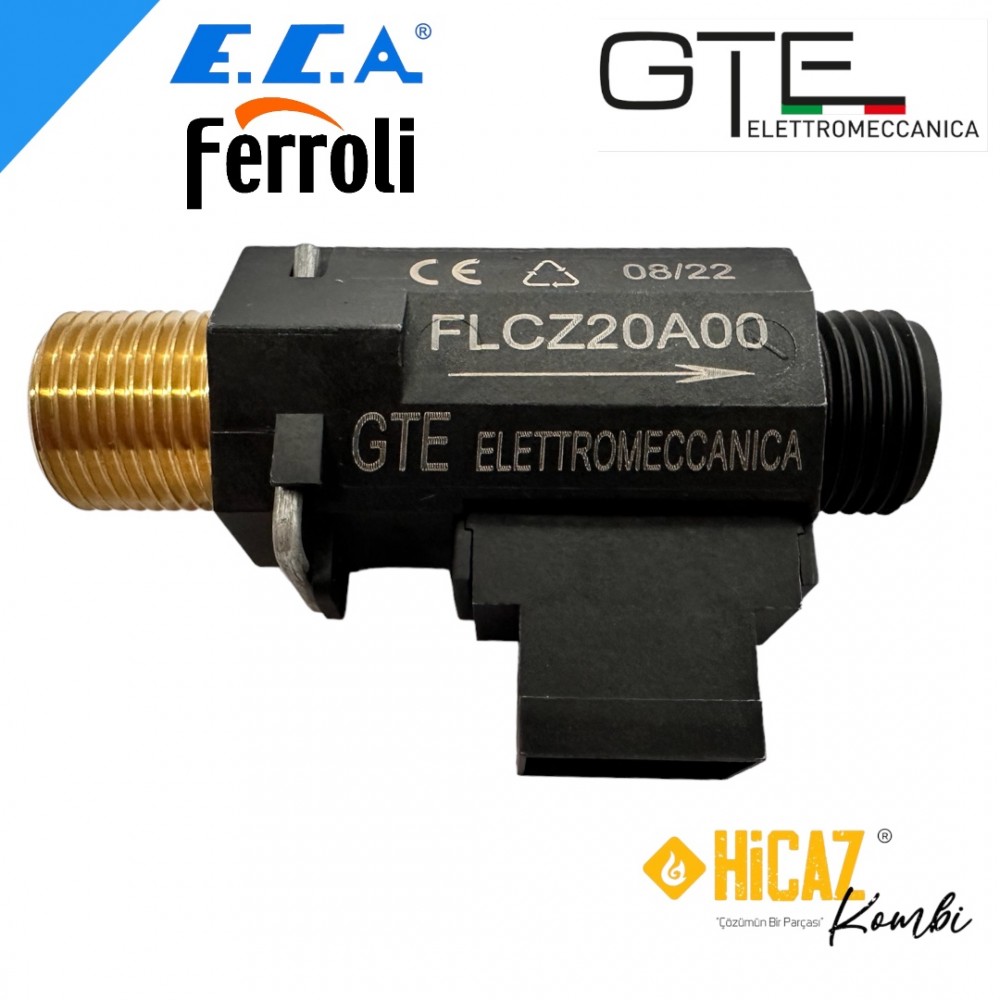 Gte ECA Ferroli rekorsuz akış şalteri