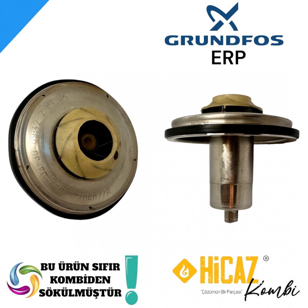 Grundfos erp pompa içi rotor