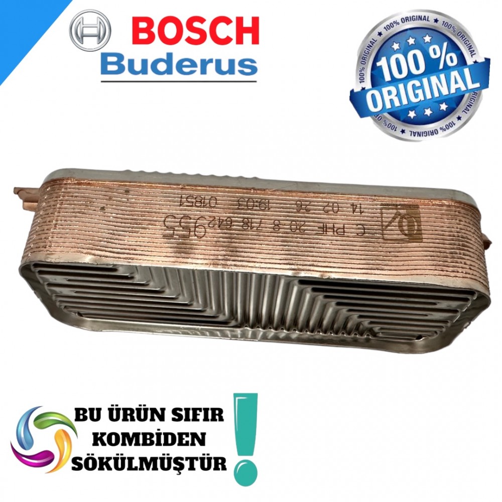 Bosch Buderus 18 plaka Orjinal