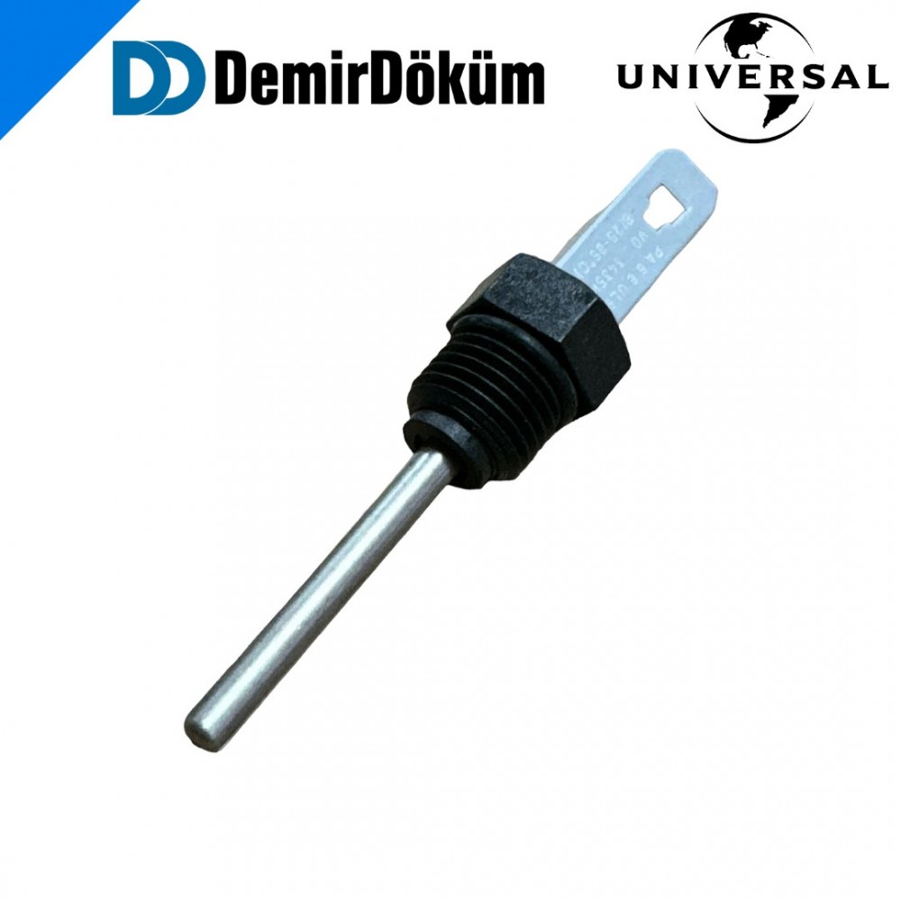 Demirdöküm sargon premix Uzun dişli 165 derece kısa baca sensörü
