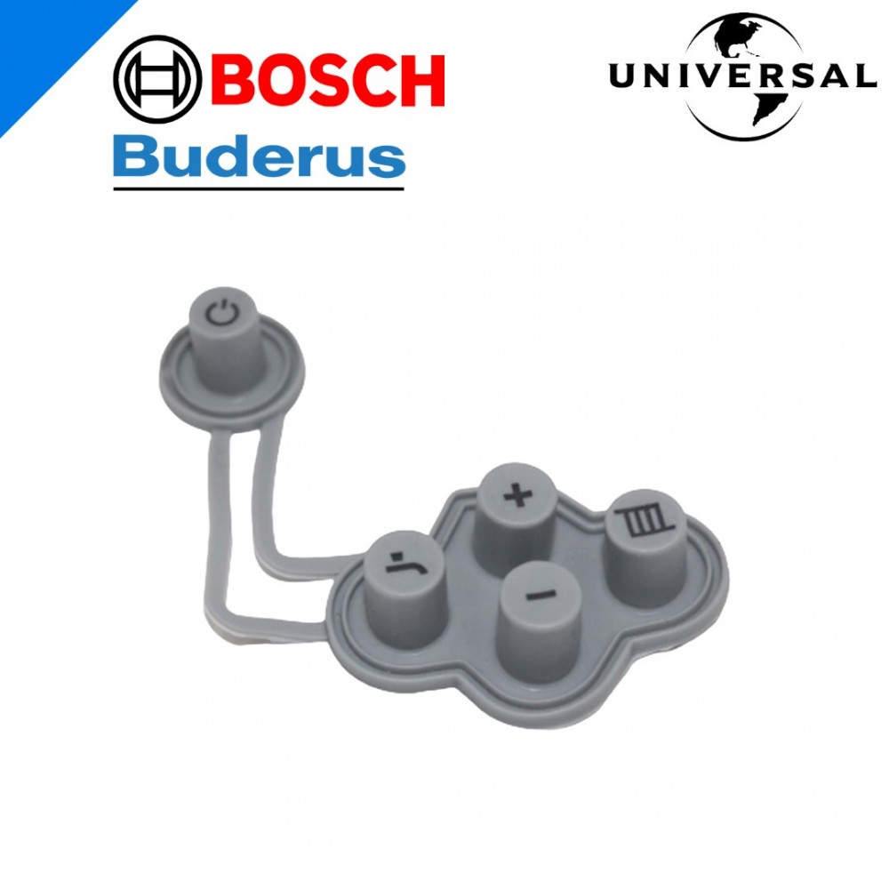 BOSCH BUDERUS BUTON SETİ GRİ