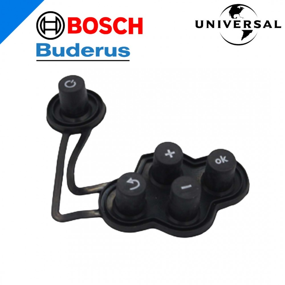 Bosch Buderus Buton Seti Siyah