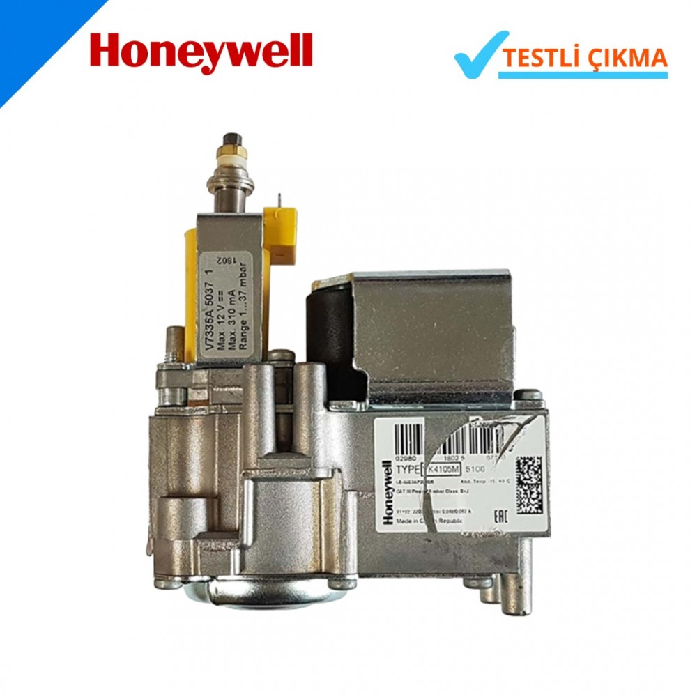 Honeywell Gaz Valfi VK4105M Çıkma Testli