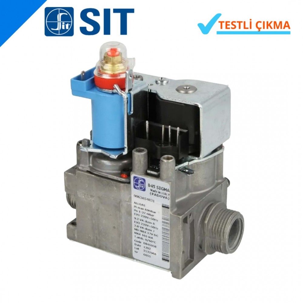 Sit Gaz Valfi Testli Çıkma
