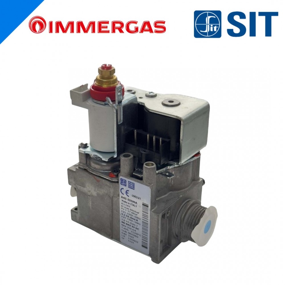 İmmergas Gaz Valfi Beyaz Bobin Sit