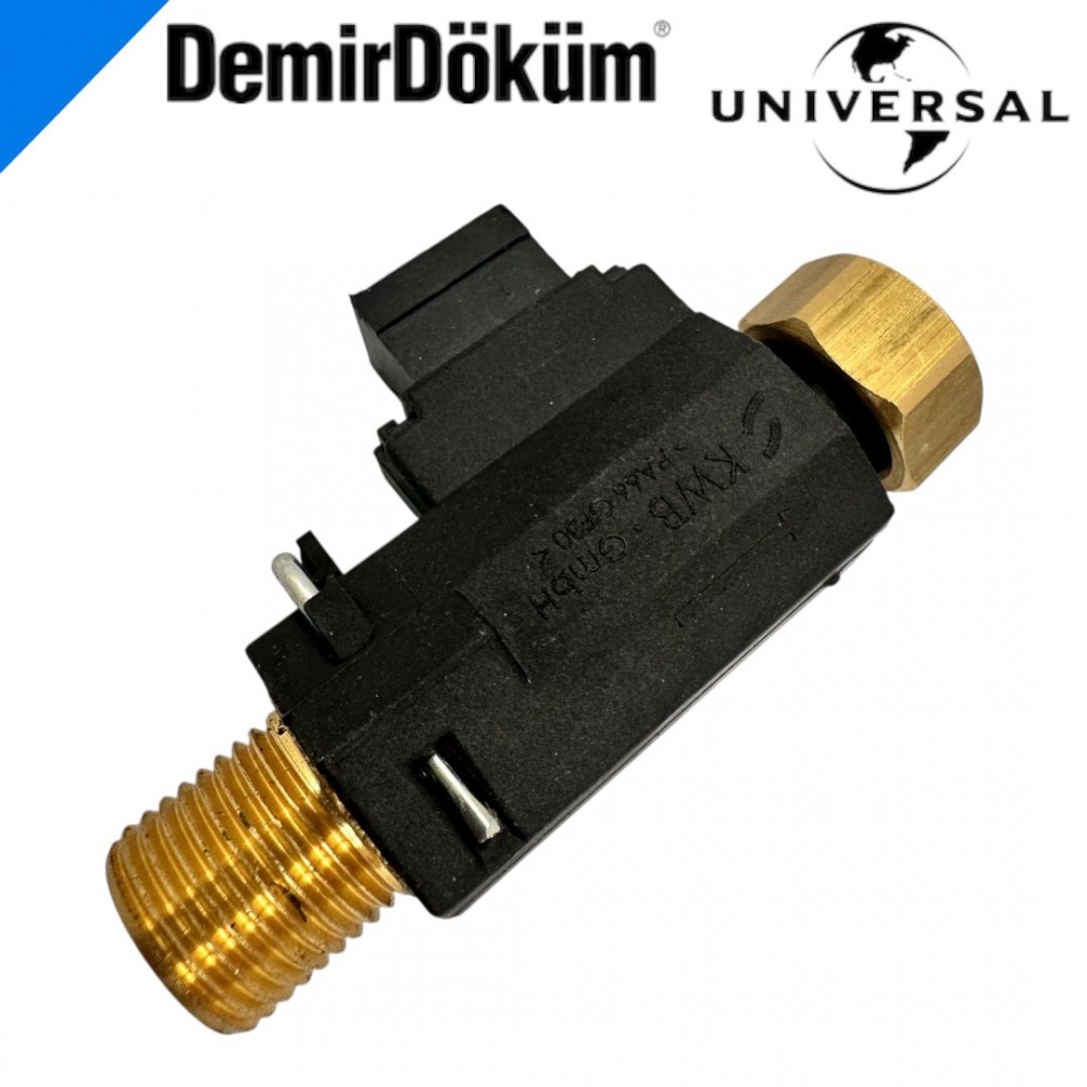 Demirdöküm rekorlu akış şalteri UNIVERSAL
