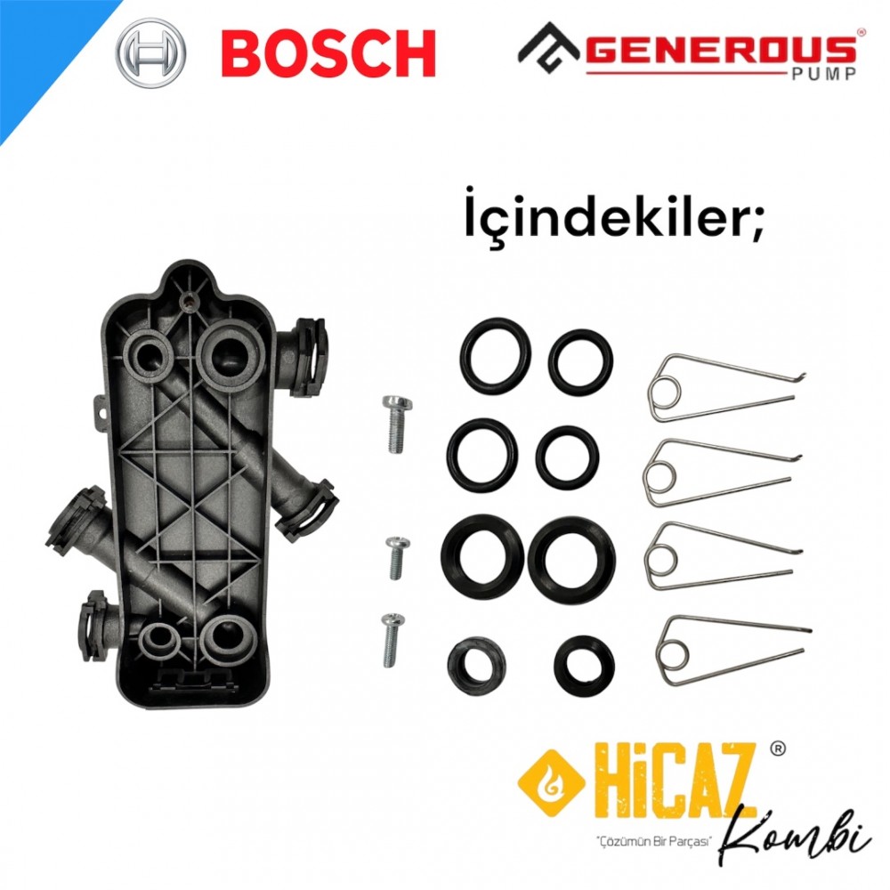 Bosch - buderus plaka arkası generous