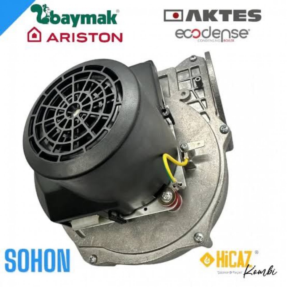 Baymak Lectus 115 kW sohon ithal kombi kazan fan