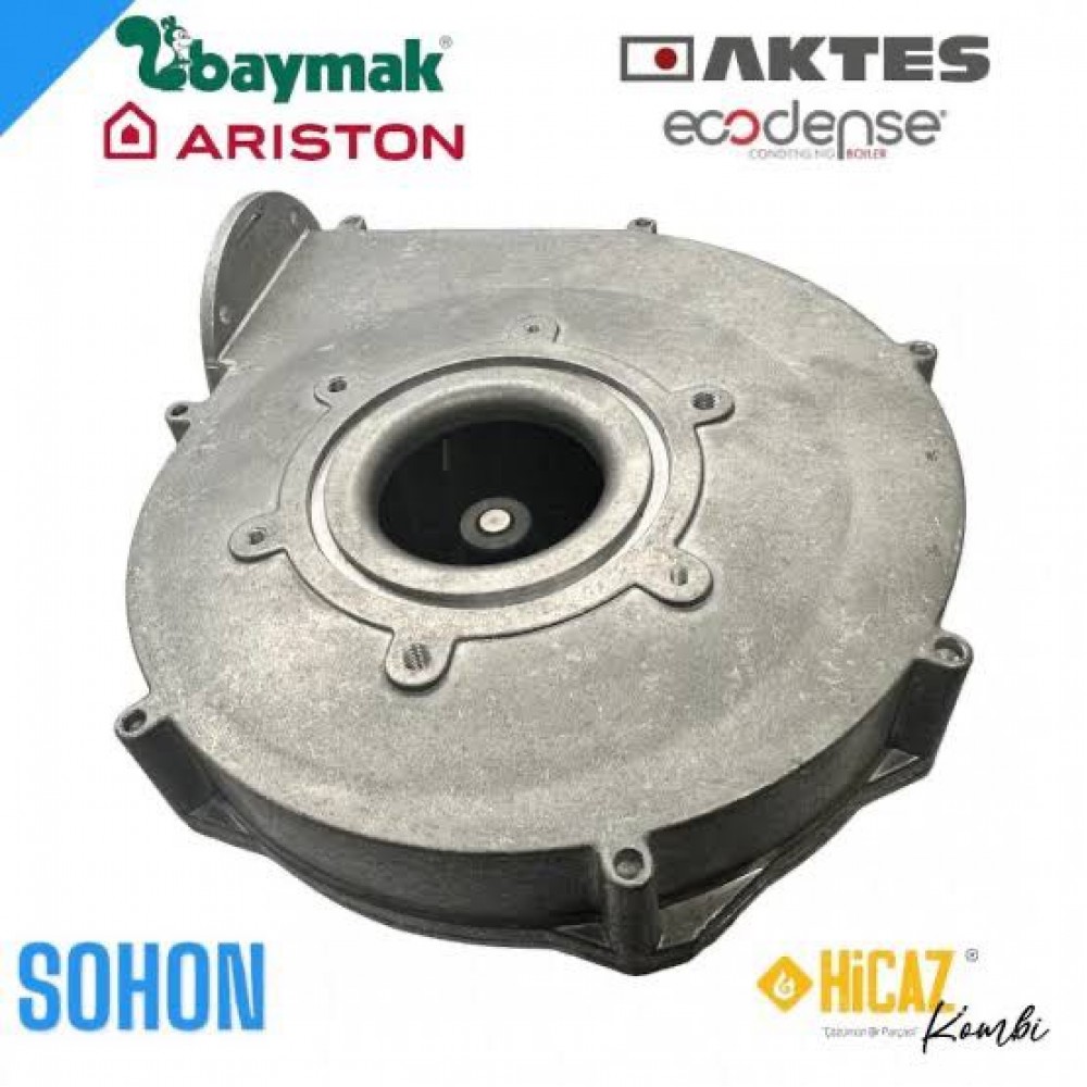 Baymak Lectus 115 kW sohon ithal kombi kazan fan