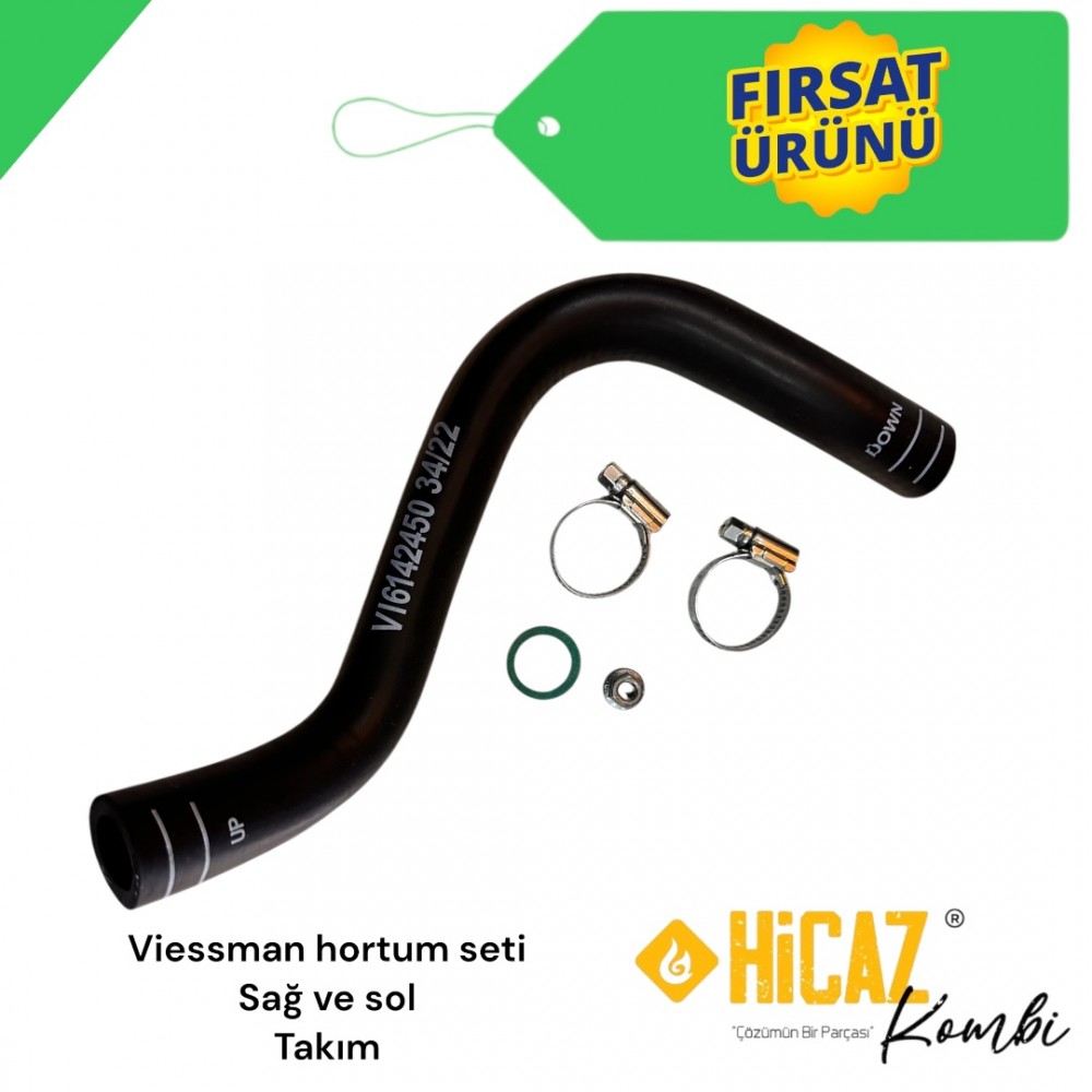 Viessman dens100 - w50 sağ sol hortum seti Orjinal 