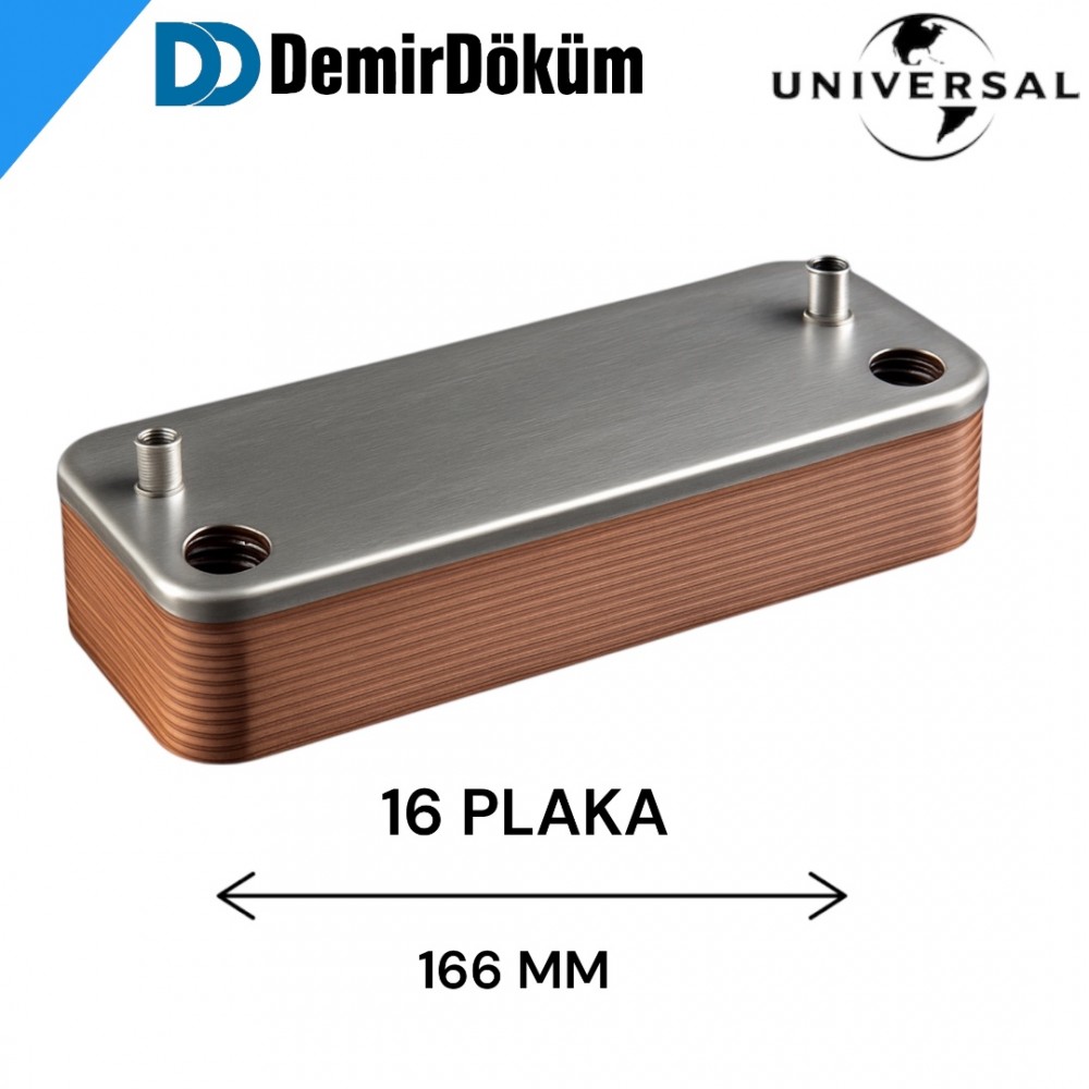 Demirdöküm - Vaillant 16 plaka Esanjör üniversal 