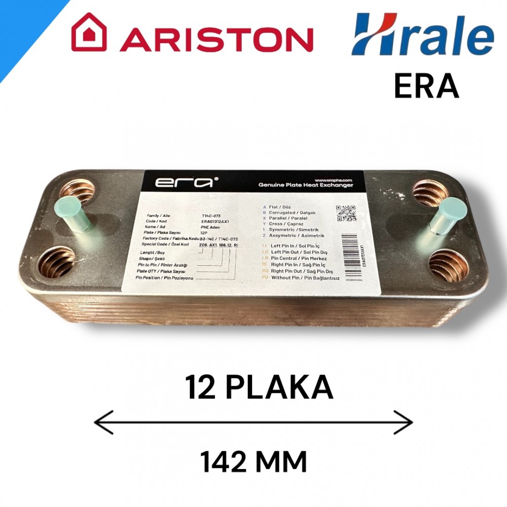 Ariston plaka Esanjör Hrale - era
