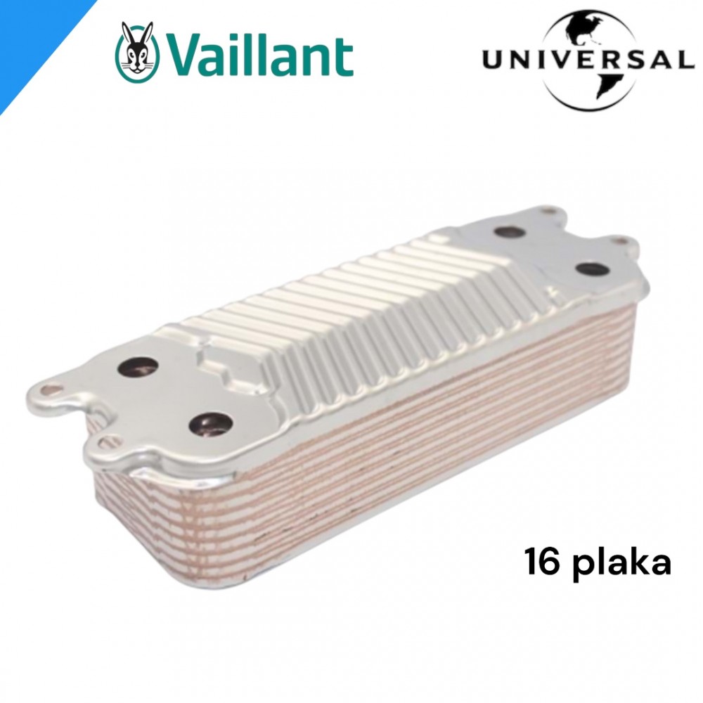 Vaillant 16 plaka Eşanjörü üniversal