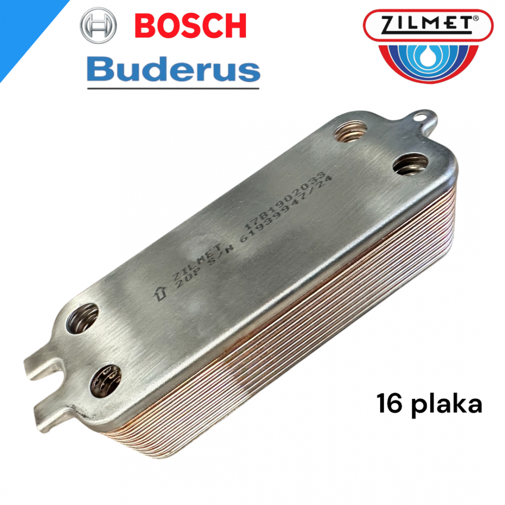 Bosch buderus - Viessman w50 modeli zilmet 16 plaka