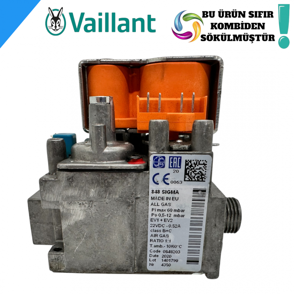 Vaillant İNTRO gaz valfi