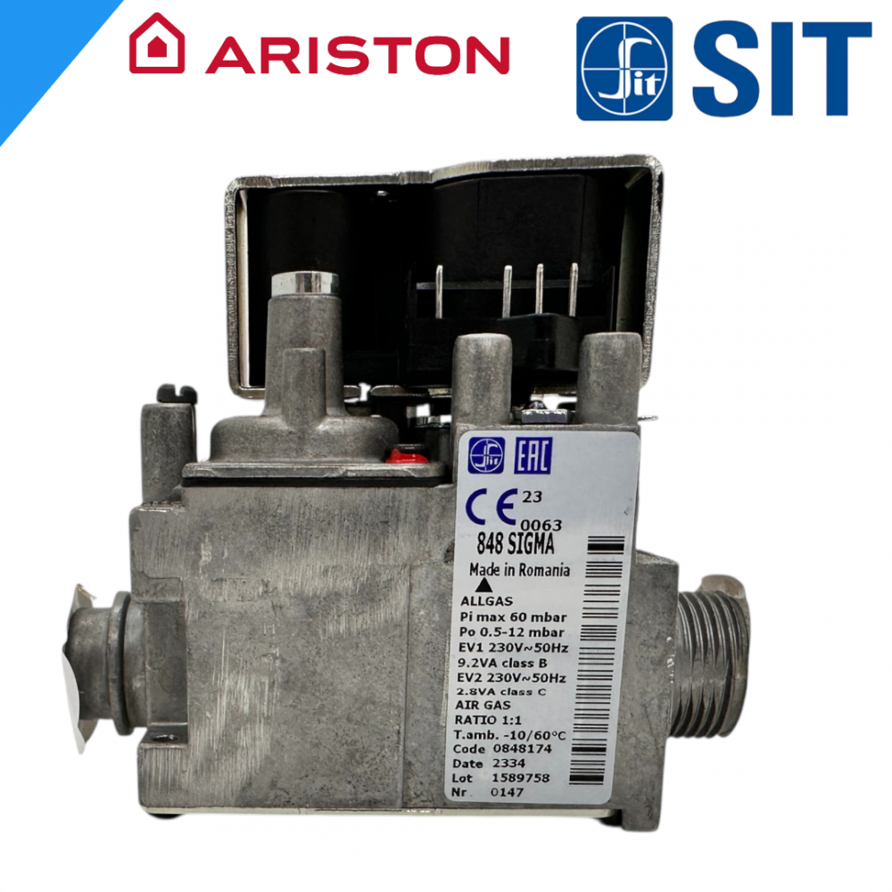 Ariston carex PREMİUM 848 sığma gaz valfi