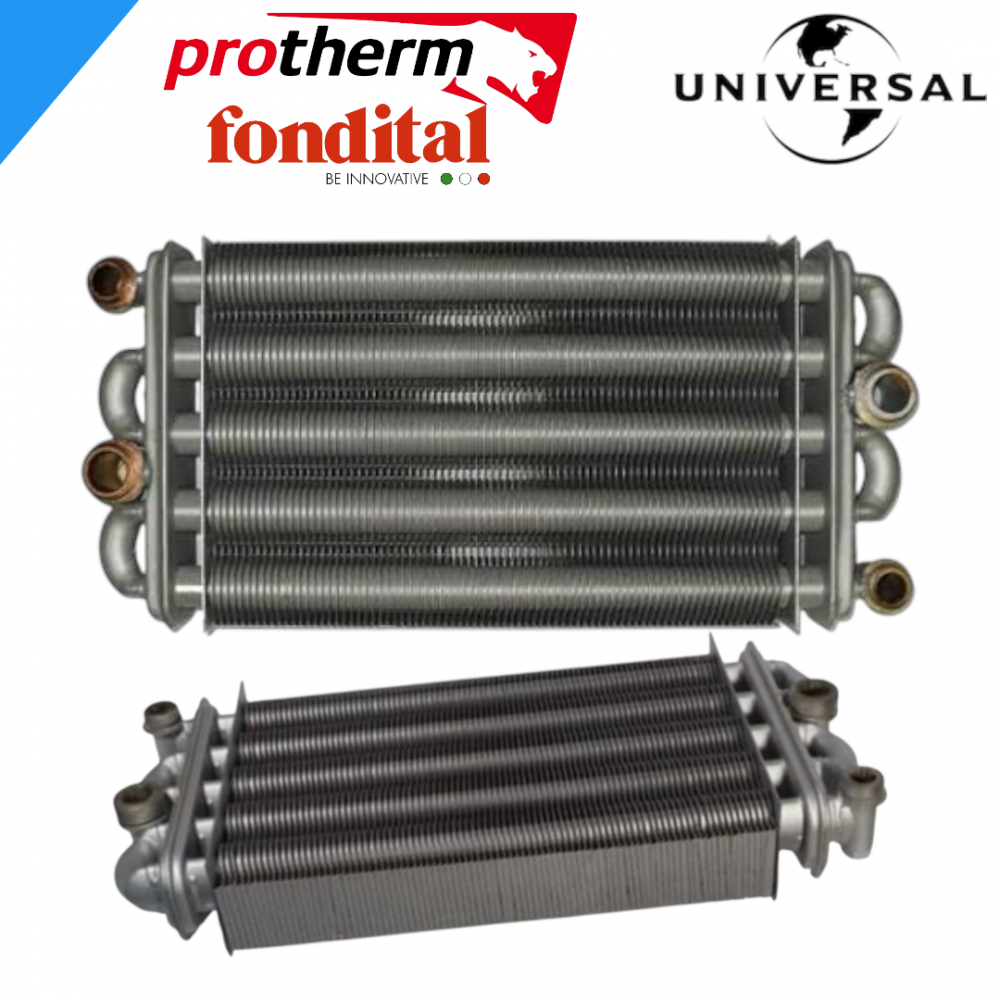 PROTERM - FONDİTAL 24 kW ana Esanjör