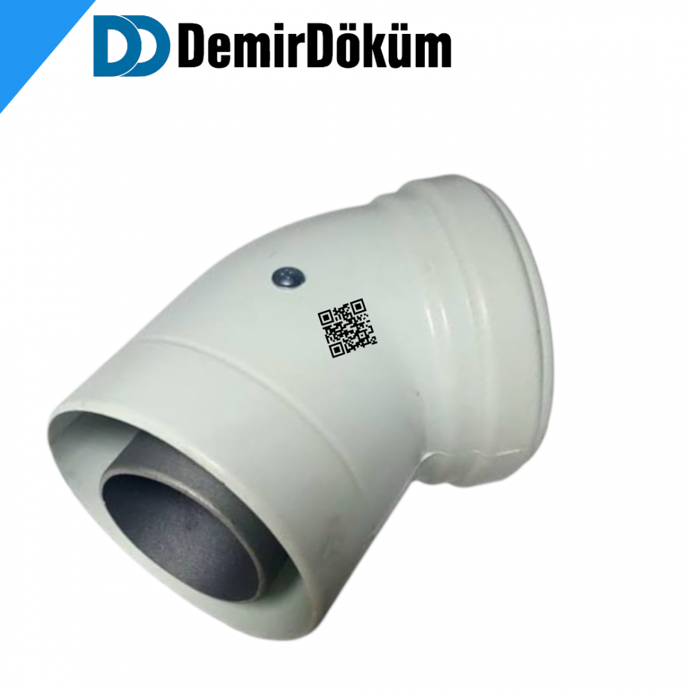 45 derece HERMETIK dirsek üniversal